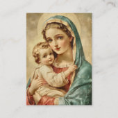 Katholieke Baby Doopherdenking Heilige Kaart (Voorkant)