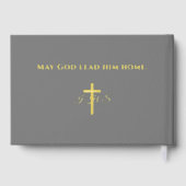 katholieke begrafenis gastenboek (Achterkant)