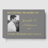 katholieke begrafenis gastenboek (Voorkant)