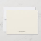 Katholieke begrafenis Gezegende Maagd Maria Bedankkaart (Achterkant)