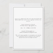 Katholieke begrafenis in liefdevolle herinnering F Kaart (Achterkant)