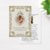 Katholieke Begrafenis Maagd Maria Begrafenis Kaart (Bureau)