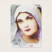 Katholieke begrafenis Maagd Mary Heilige Kaart (Voorkant)
