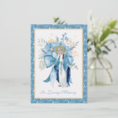 Katholieke begrafenis Memorial Prayer Aankondiging (Staand voorkant)