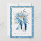 Katholieke begrafenis Memorial Prayer Aankondiging (Voorkant)