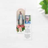 Katholieke begrafenis Memorial Prayer Heilige Boek Mini Visitekaartjes (Bureau)