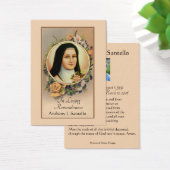 Katholieke begrafenis Memorial Prayer Visitekaartje (Bureau)