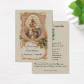 Katholieke begrafenis Memorial Prayer Visitekaartje (Bureau)