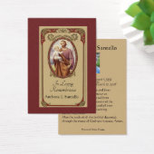 Katholieke begrafenis Memorial Prayer Visitekaartje (Bureau)