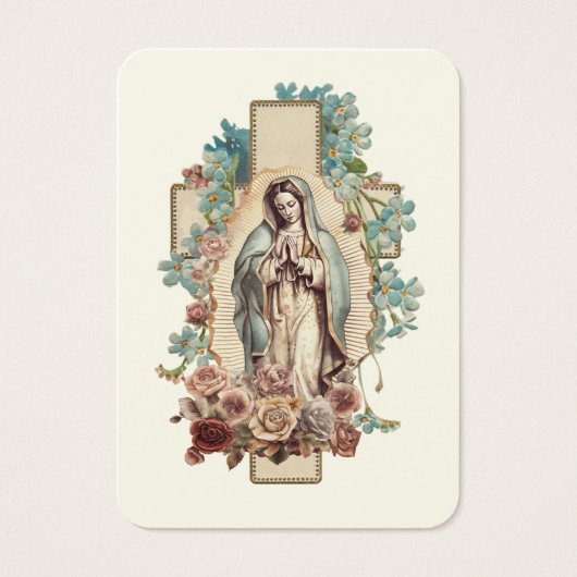 Katholieke begrafenis Memorial Prayer Visitekaartje (Voorkant)