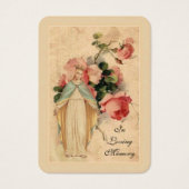 Katholieke begrafenis Memorial Prayer Visitekaartje (Voorkant)