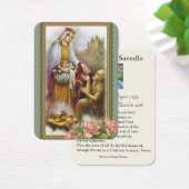 Katholieke begrafenis Memorial Prayer Visitekaartje (Bureau)