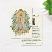 Katholieke begrafenis Memorial Prayer Visitekaartje (Bureau)