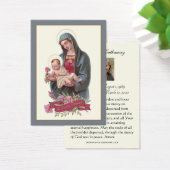 Katholieke begrafenis Memorial Prayer Visitekaartje (Bureau)