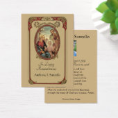 Katholieke begrafenis Memorial Prayer Visitekaartje (Bureau)