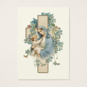 Katholieke begrafenis Memorial Prayer Visitekaartje (Voorkant)