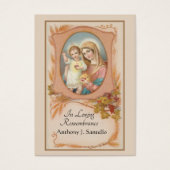 Katholieke begrafenis Memorial Prayer Visitekaartje (Voorkant)