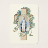 Katholieke begrafenis Memorial Prayer Visitekaartje (Voorkant)