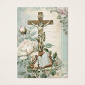 Katholieke Begrafenis Schrift Gebed Kaart (Voorkant)