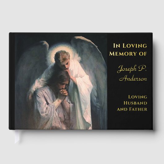 Katholieke begrafenis troosten gastenboek (Voorkant)