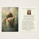 Katholieke begrafenisdienst Jesus Prayer Kaart (Voorkant /achterkant)