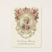 Katholieke begrafenisdienst Sympathy Prayer Kaart (Voorkant)