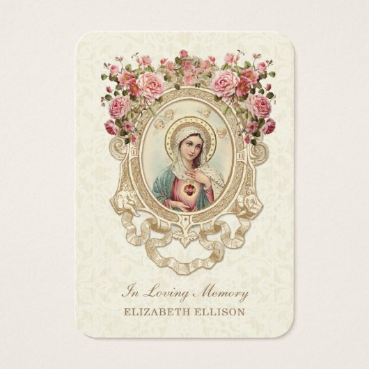 Katholieke begrafenisdienst Sympathy Prayer Kaart (Voorkant)