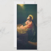 Katholieke begrafenissympathie Agony in de Kaart v (Achterkant)