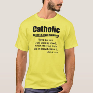 katholieke belofte t-shirt