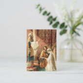 Katholieke Betrothal Prayer Heilige Kaart Visitekaartje (Staand voorkant)