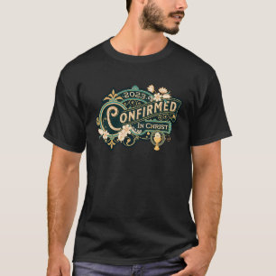 Katholieke bevestiging 2023 Meisjes Vrouwen Roman  T-shirt
