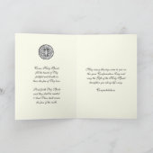 Katholieke Bevestiging Heilige Geest Maagd Mary Kaart (Binnen)