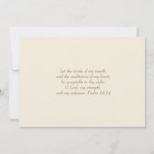 Katholieke bevestiging Heilige Geest Manuscript Kaart (Achterkant)