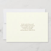 Katholieke bevestiging Heilige Geest Manuscript Kaart (Achterkant)