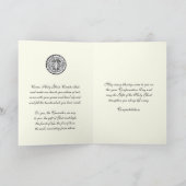 Katholieke Bevestiging Heilige Ghost Maagd Mary Ka Kaart (Binnen)