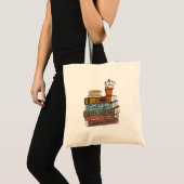  Katholieke Bijbel Verse Boek Stack Tote Bag (Voorkant (product))
