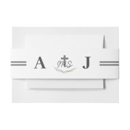 Katholieke Bijbel-Verse, omhuld Uitnodigingen Wikkel