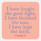 Katholieke Bijbel Verse Sticker (Voorkant)