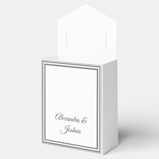 Katholieke Bijbel Verse Wedding Bedankdoosjes (Geopend)