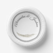 Katholieke Bijbel Verse Wedding Papieren Kommen (Voorkant)