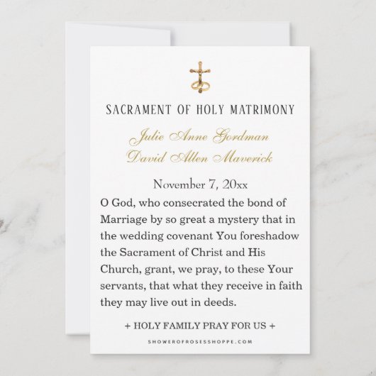 Katholieke blauwe bloemige monstrans trouw heilige kaart (Achterkant)