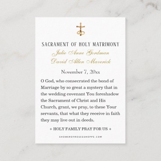 Katholieke blauwe bloemige monstrans trouw heilige visitekaartje (Achterkant)