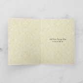 Katholieke bruiloft Dank u voor priester Kaart (Binnen)