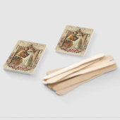 Katholieke bruiloft Floral Summer Spring Elegant Handwaaier (Niet-gemonteerd)