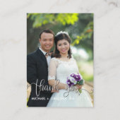 Katholieke bruiloft gebed Kaart | Bedankt Overlay Visitekaartje (Voorkant)