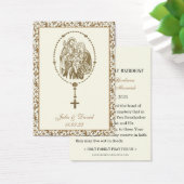 Katholieke bruiloft Heilige Gezin Visitekaartje (Bureau)