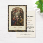 Katholieke bruiloft Heilige Gezin Visitekaartje (Bureau)
