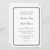 Katholieke bruiloft kaart (Voorkant / Achterkant)