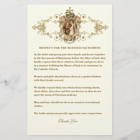 katholieke bruiloft - kleingste kerkgenootschap (Voorkant)