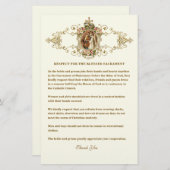 katholieke bruiloft - kleingste kerkgenootschap (Voorkant / Achterkant)